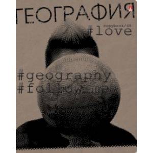 Тетрадь предметная Hashtags. География, 48 листов, клетка, А5 Тетрадь предметная Hashtags. География, 48 листов, клетка, А5