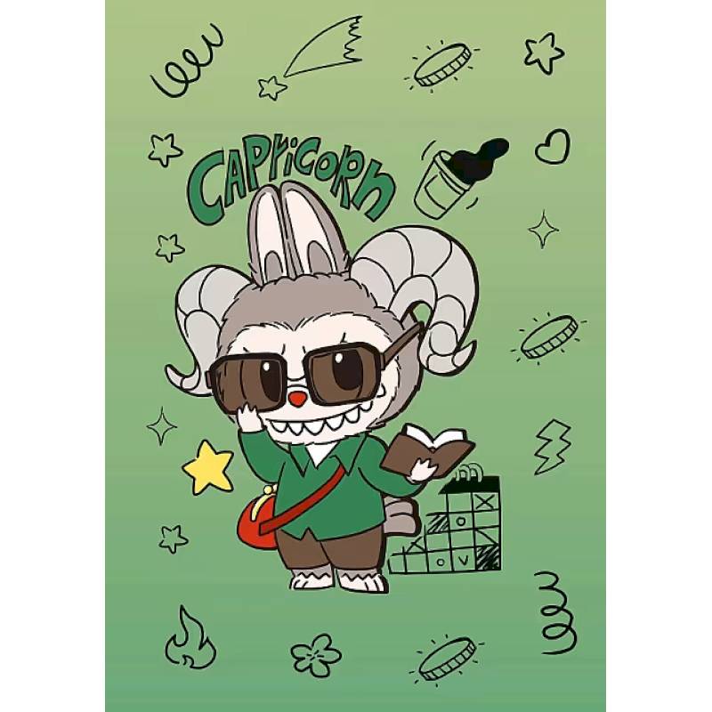 The Monsters. Астрологический блокнот Козерог (Лабубу)