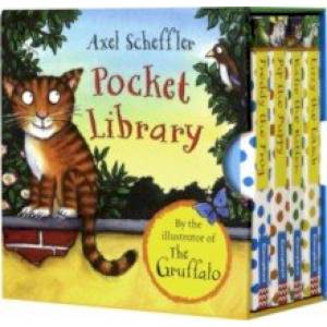 Axel Scheffler Pocket Library. Box set of 4 mini books