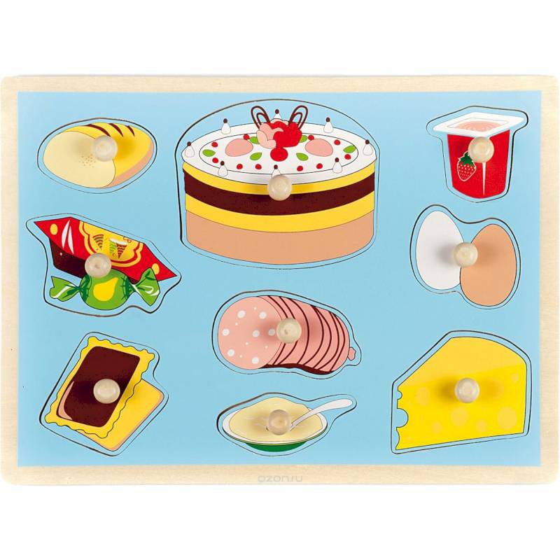 Рамка-пазл 'Продукты'