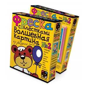 Фреска с блестками 'Медвежонок' Фреска с блестками 'Медвежонок'