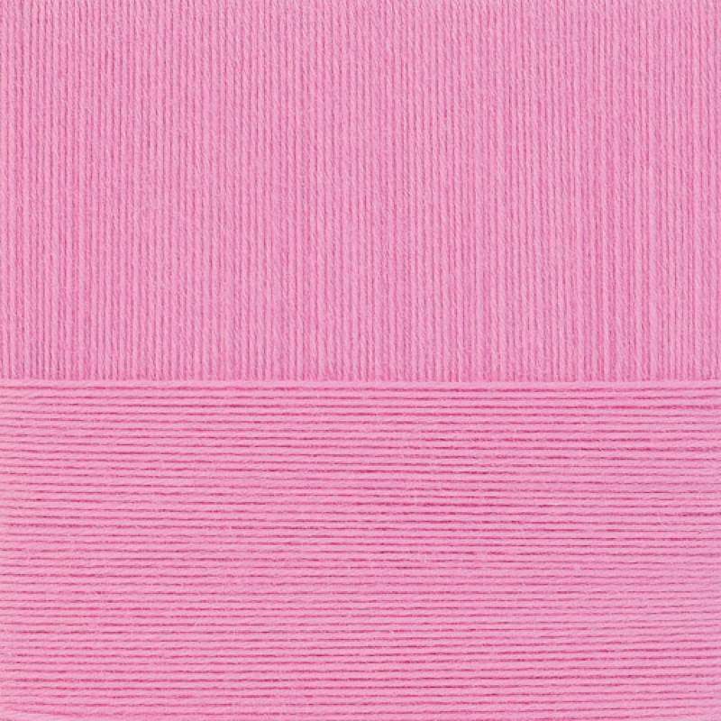 Детский каприз трикотажный. Цвет 11-Яр. Розовый. 5x50 г