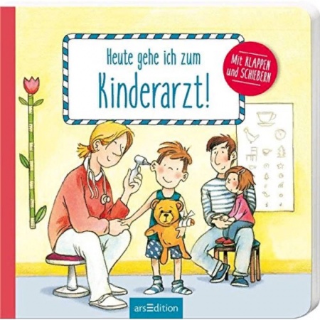 Изучение языков, книга Heute gehe ich zum Kinderarzt