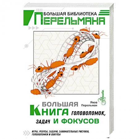 Досуг, творчество и кулинария, книга Большая книга головоломок, задач и фокусов