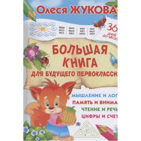 Дошкольникам, книга Большая книга для будущего первоклассника