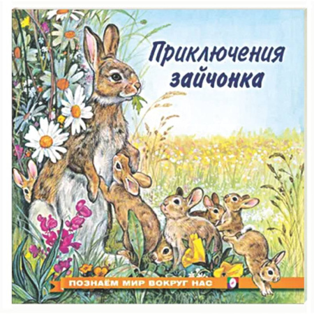 Сказки, книга Приключения зайчонка