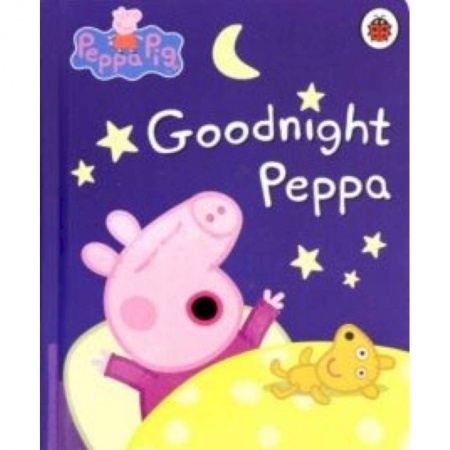Изучение языков, книга Peppa Pig: Goodnight Peppa (board book)