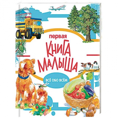 Книги для самых маленьких (0-3 года), книга Первая книга малыша