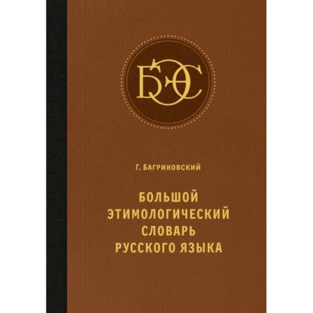 Изучение языков, книга Большой этимологический словарь русского языка