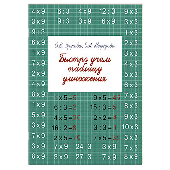 Быстро учим таблицу умножения