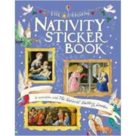 Изучение языков, книга Nativity sticker book