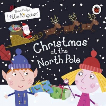 Изучение языков, книга Christmas at the North Pole