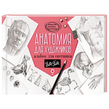 Культура, искусство, книга Анатомия для художников. Альбом для скетчинга