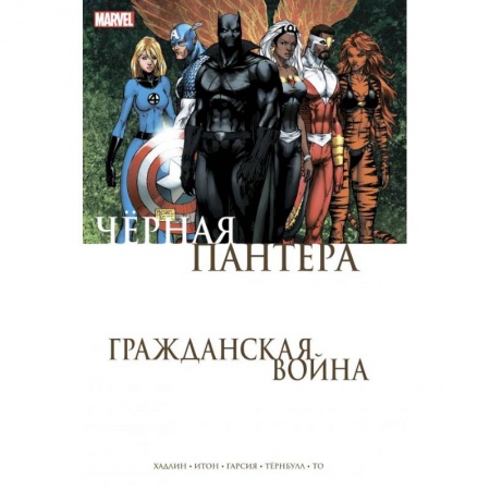 Развлечения. Праздники. Юмор, книга Гражданская война. Чёрная Пантера