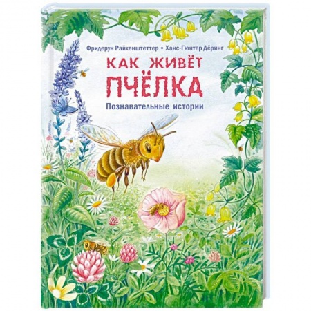 Познавательная литература, книга Как живёт пчёлка. Познавательные истории