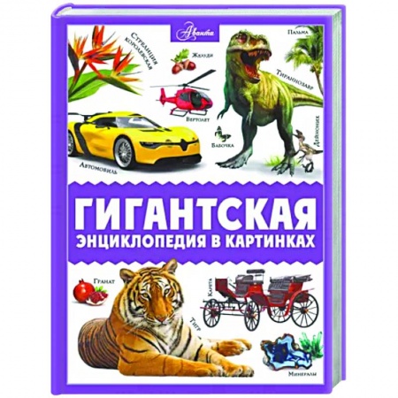 Познавательная литература, книга Гигантская энциклопедия в картинках