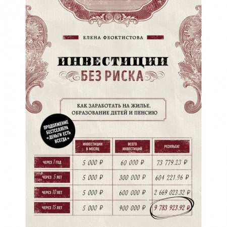 Финансы. Банковское дело. Инвестиции, книга Инвестиции без риска. Как заработать на жилье, образование детей и пенсию