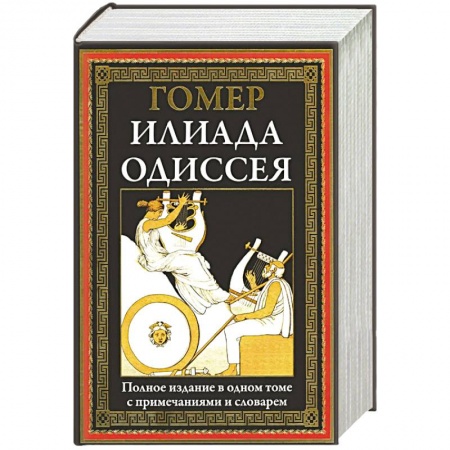 Историческая художественная проза, книга Илиада. Одиссея. Полное издание в одном томе