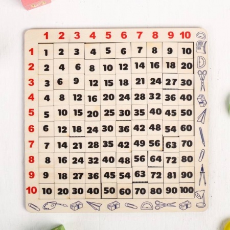 Блюда на каждый день, книга Головоломка «Таблица Пифагора»