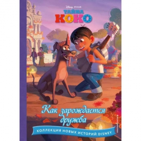Герои мультфильмов и фильмов, книга Тайна Коко. Как зарождается дружба