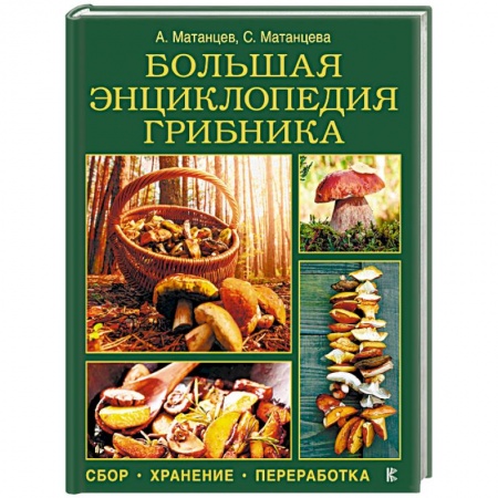 Охота. Рыбалка. Собирательство, книга Большая энциклопедия грибника. Сбор, хранение, переработка