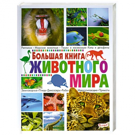 Книги, книга Большая книга животного мира