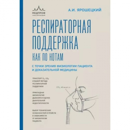книга Респираторная поддержка как по нотам. С точки зрения физиологии пациента и доказательной медицины с доставкой по Франции Медико-биологические дисциплины, книга Респираторная поддержка как по нотам. С точки зрения физиологии пациента и доказательной медицины