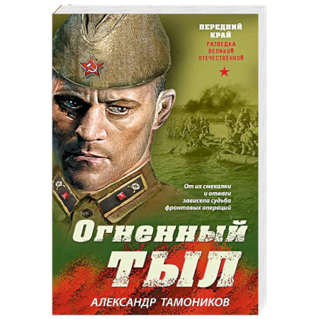Детективы, триллеры, книга Огненный тыл
