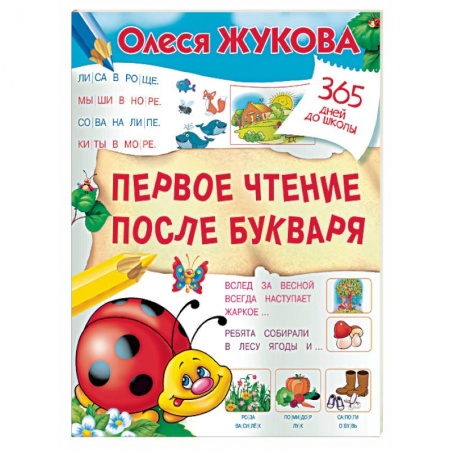 Дошкольникам, книга Первое чтение после букваря