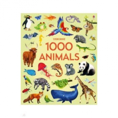 Изучение языков, книга 1000 Animals (1000 Pictures)