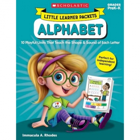 Изучение языков, книга Little Learner Packets: Alphabet