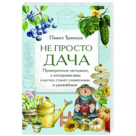 Сад, огород, цветы, дизайн участка, книга Не просто дача. Проверенные методики, с которыми ваш участок станет ухоженным и урожайным
