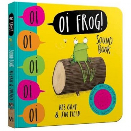 Изучение языков, книга Oi Frog!  (sound board book)