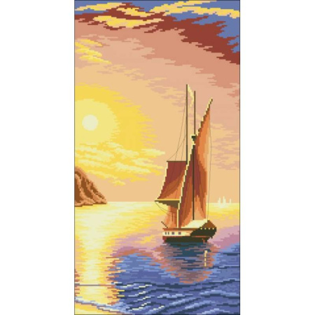 Набор для вышивания крестом F446 39x66 см