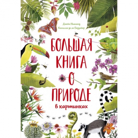 Книги, книга Большая книга о природе в картинках