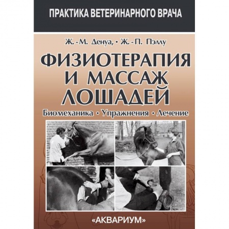 Ветеринария, книга Физиотерапия и массаж лошадей. Биомеханика. Уражнения. Лечение