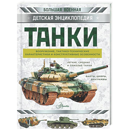 Познавательная литература, книга Танки