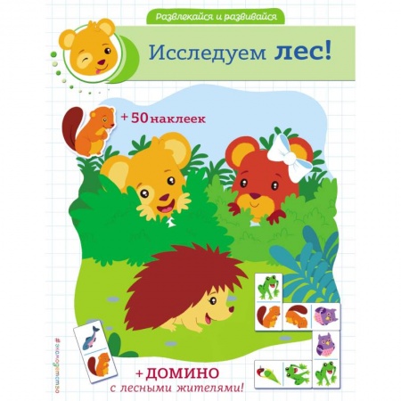 Досуг, творчество и кулинария, книга Исследуем лес!