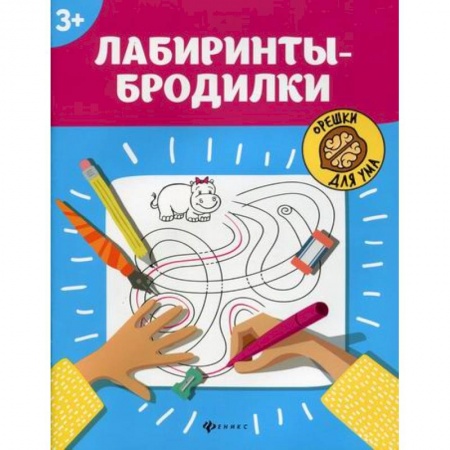 Досуг, творчество и кулинария, книга Лабиринты-бродилки: 3+