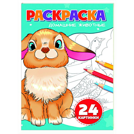 Досуг, творчество и кулинария, книга Домашние животные (24 картинки)