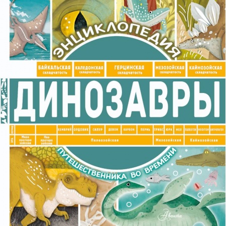 Познавательная литература, книга Динозавры