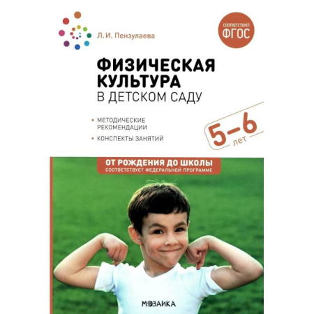 Учителям, педагогам, воспитателям, книга Физическая культура в детском саду. Конспекты занятий для работы с детьми 5-6 лет. Старшая группа