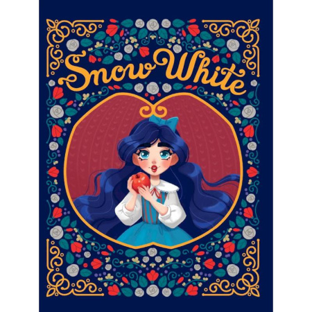 Изучение языков, книга Snow white. Белоснежка (на английском языке)
