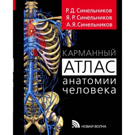 Популярная и нетрадиционная медицина, книга Карманный атлас анатомии человека