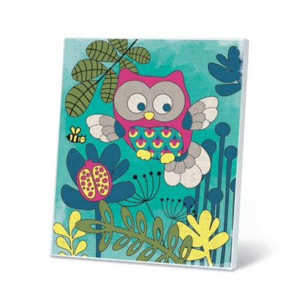 Книги, книга 57394 Роспись по холсту 'Совенок'