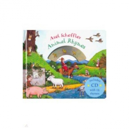 Изучение языков, книга Mother Goose's Animal Rhymes +CD