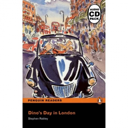 Изучение языков, книга Dinos Day in London Bk +D'