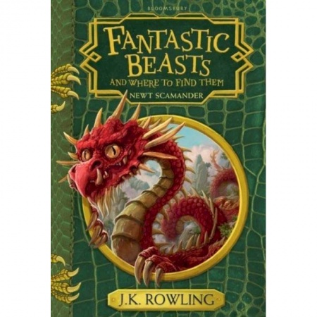 Изучение языков, книга Fantastic Beasts and Where to Find Them. Hogwarts Library Book