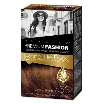 Краска для волос 'Карамельный блонд' 7.53, 130 мл