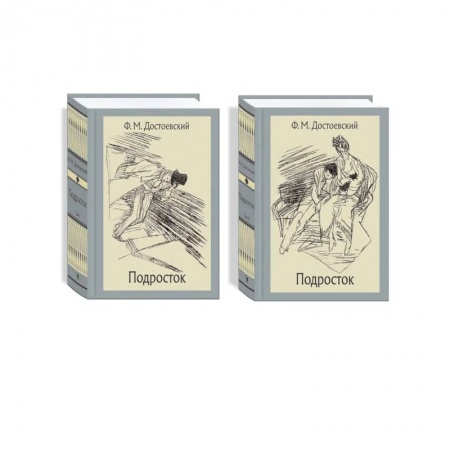 Классика, современная литература, книга Подросток. В 2-х томах